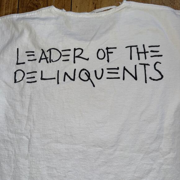 Kid Cudi x Virgil Abloh “Pulling Strings” T-Shirt White Small 20x25 - Picture 9 of 9